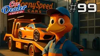 Kann Man Den Abschlepp-Anh&auml;nger Lackieren? 🤔 #99 Car Dealer Simulator #letsplay #deutsch