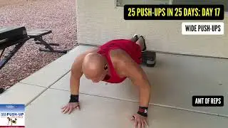 Day 17 of 25 Push-up Challenge