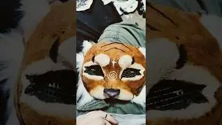 Make a tiger mask with me! #therian #antizoo #art #drawling #artandcraft #drawingprocess #sketch