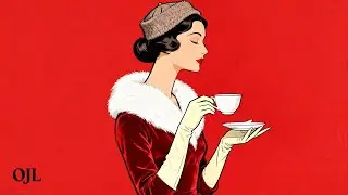 French Christmas Jazz — Cozy Vintage Paris Café | Soft Female Vocal | Relaxing Music | BGM