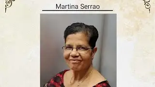 Burial Service Of Late. Martina Serrao