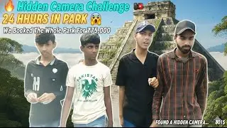 24 HOURS in Park 😱 Hidden Camera Challenge | We Found Something Shocking!