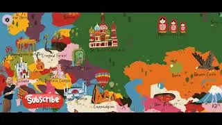 World Atlas - KAZAKHSTAN BELARUS - Learn Fun Facts Ensiklopedia Geografi #study #games #country