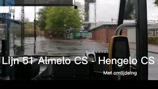 stukje met: lijn 51 [KEO] Almelo CS - Hengelo CS