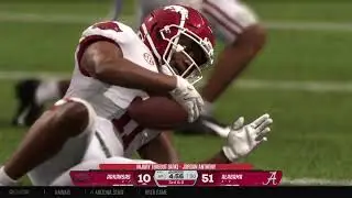 USDA Alabama Crimson Tide vs Arkansas Razorbacks