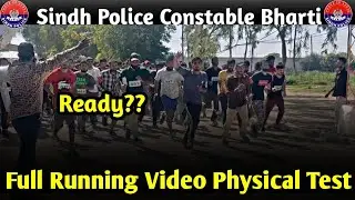 Sindh Police Physical Test Of 15 March 2022 At Saeedabad Karachi