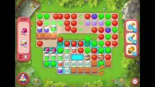 Gardenscapes Level 1597 Hard NO BOOSTERS