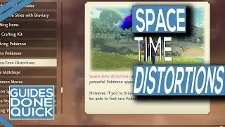 How To Activate Space Time Distortions In Pokemon Legends Arceus