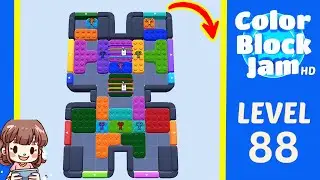 Color Block Jam Level 88 Solution Walkthrough