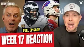 Reaction to Eagles-Bills, Steelers-Browns, Ravens-Packers, Seahawks-Panthers | Colin Cowherd NFL