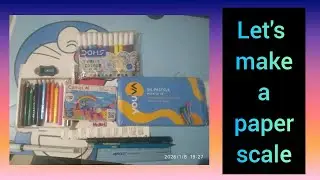 how to make paper scale | #shorts​ #education​ #viral​ #shortvideo​ #viralvideo​ #craft​