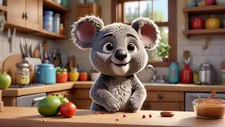 Kiki Koala Bakes a Cake | Baking Song for Kids | Fun Nursery Rhymes and Preschool Learning