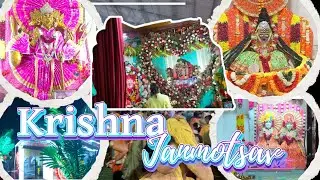 krishna janmotsav 2025 with my vlog |#happyjanamashtami#radhakrishna #tilpat#new #trending #viral #1