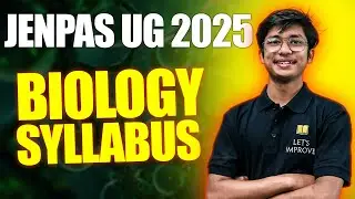 JENPAS UG 2025 | Biology Syllabus | Let's improve