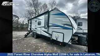 Amazing 2022 Forest River Cherokee Alpha Wolf Travel Trailer RV For Sale in Lebanon, TN | RVUSA.com