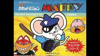 Mappy/マッピー (Super Cassette Vision, 1986, Namco/Epoch)