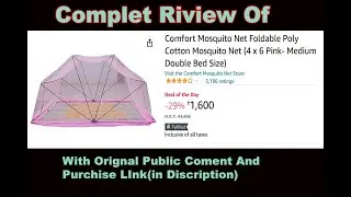 Comfort Mosquito Net Foldable#review #feedback #affiliatemarketing