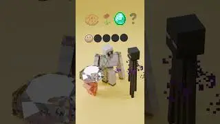 Making Iron Golem Happy 3D Simulations | Copper Golem and Enderman!