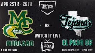 LIVE EPCC Tejanas against the Midland Chaps Game Three