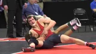 Jesse Thielke with a big throw to close out Big Ten Championships
