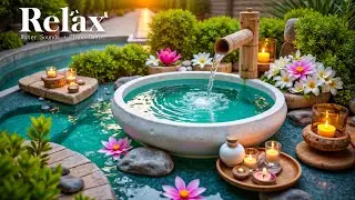 Расслабляющая музыка + успокаивающие звуки воды для сна и медитации 🌿 Облегчение бессонницы, тревог
