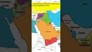 Israel-Syria Relations: Unveiling the Astonishing State of War Since 1948  #gazaunderattack