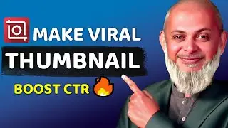 How to Make Thumbnail for YouTube in Mobile | InShot App 2025