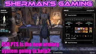 ESO PTS Is the new armory system going to help?