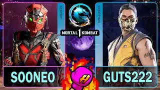 MK1 Sooneo (SEKTOR) VS Guts222 (SCORPION)🥊Mortal Kombat 1🥊4K 60ᶠᵖˢ