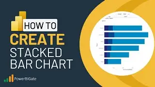 How to create Stacked Bar and Column Charts in Power BI | 100 Days of Power BI
