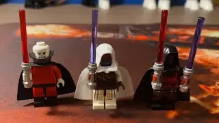Lego Star Wars Jedi Knight Revan Custom Minifigure (Обзор На Русском)