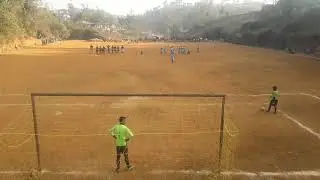 Meghalaya//Hangska FC vs Sunset Valley FC// Semi final penalty kicks off.