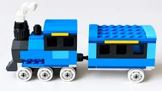LEGO Train Using Only Classic Bricks! 🚂 | LEGO 10696 Build Challenge