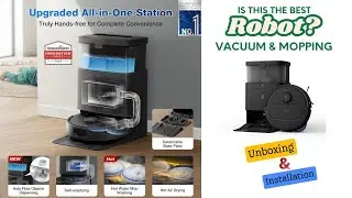 Unboxing & Installation of Ecovacs Deebot N30Pro Omni robot vacuum and mop cleaner
