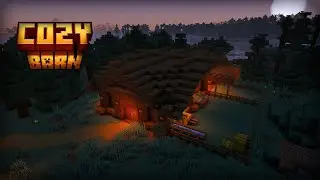 Minecraft: How to Build a Medieval Barn🏰 | Cozy Build Tutorial