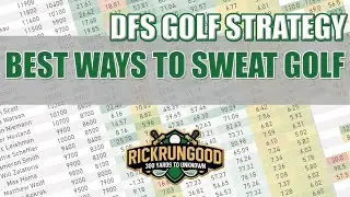 2021 Best Ways To Sweat Golf | Daily Fantasy Sports GOLF STRATEGY