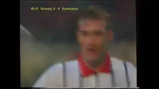 Grimsby vs  Sunderland - 12 Dec 1993 - Match abandoned after 6 minutes