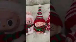 Labubu Christmas party #labubu #pop #zimomo #mokoko #popmart #blackpink #unboxing #fashion#christmas