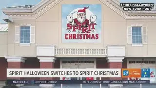 Some Spirit Halloween stores transitioning to Spirit Christmas