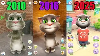 Talking Tom Cat Evolution 2010&ndash;2025 All Versions Compared