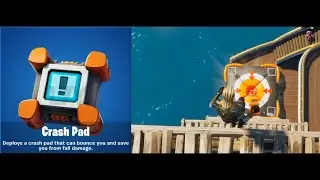 New Crash Pad Item in Fortnite!