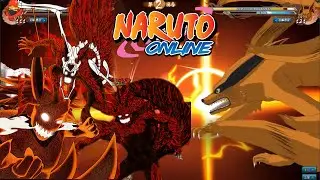 Naruto Online - Tailed Beast Ninjas Insane Damage Vs 9 Tails 2023