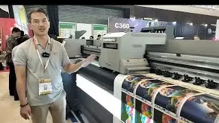 Mesin UV Printing Yang Lagi Viralllllll...New Eyecolor 3.2 M dari Gading Murni di SPE 2024