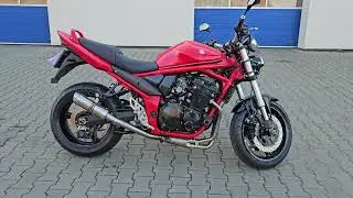 SUZUKI GSF650 Naked Chinese Leo Vince sound without db killer