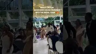 Grand  Wedding Reception Entrance 🔥🔥🔥 #wedding #grandentrance #zimweddings #viralshorts #vira #fyp