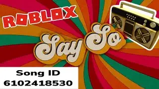 DOJA CAT SAY SO (REMIX) ft. NICKI MINAJ | ROBLOX SONG CODE