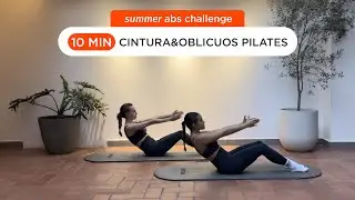 10 MINUTOS ABS PILATES | Summer Abs Challenge (SAC) | DAY 2/7