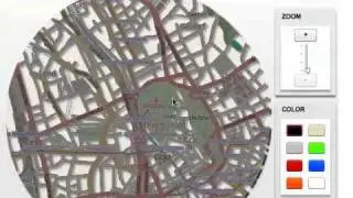 Fluid Forms Streets Clock How-To