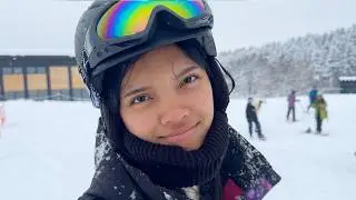 Поставил тайку на лыжи и чуть не пожалел об этом...