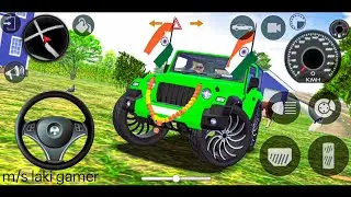 Modified Mahindra Thar😈Games:Indian Thar (Gadi Wala Games) Car Game Android Game - Android Gameplay